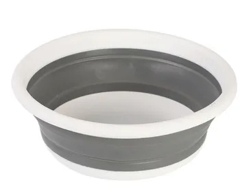 

Foldable Wash Basin Plastic Portable Camping Fishing Basin 37.5x13.5cm Kitchen Bathroom Cleaning Outdoor Storage Basket B487