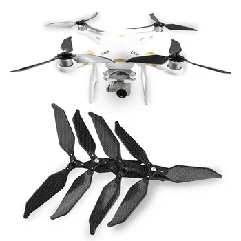 

4Pcs Carbon Fiber Propeller for DJI Phantom 2 Phantom 3 Standard/Advance/Profession Drone Self-tighten 3-blade Folding Propeller