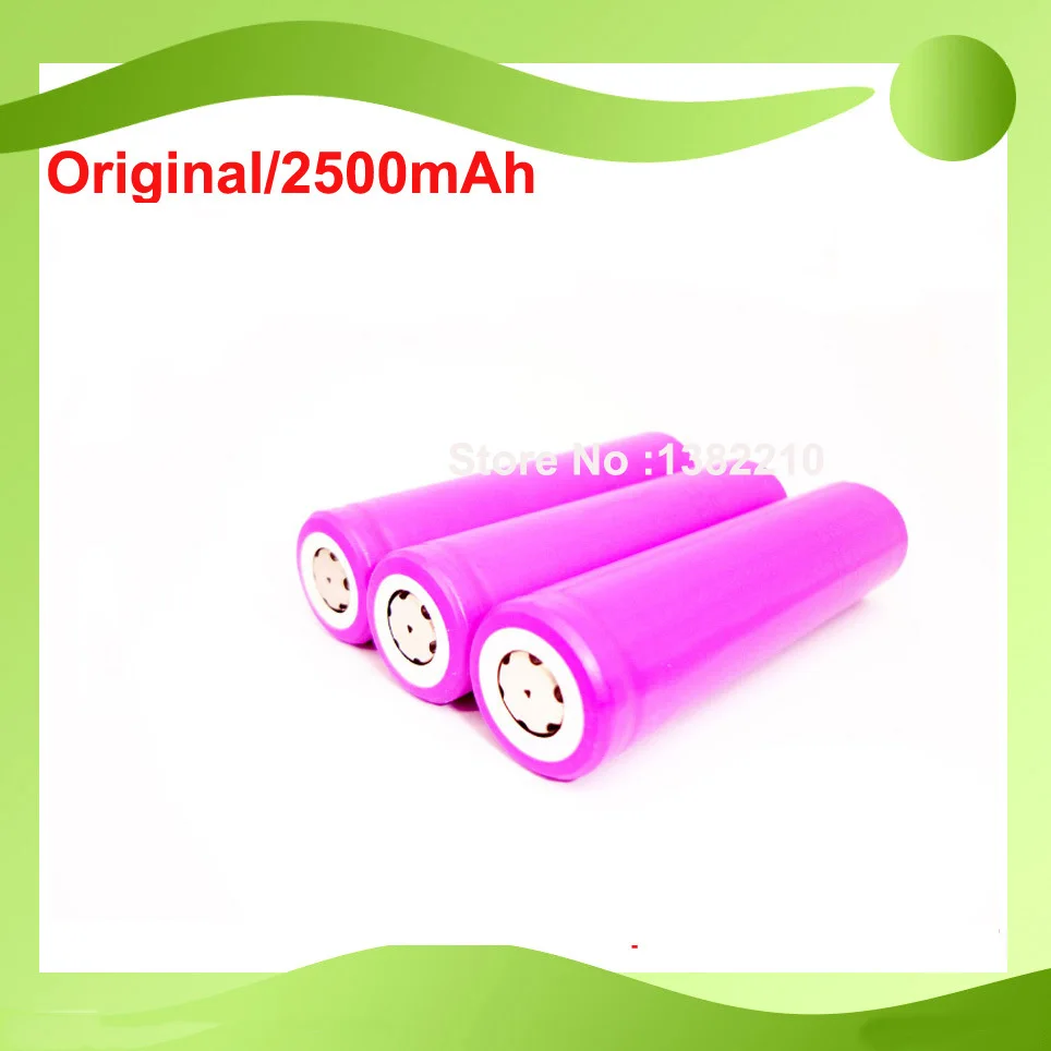 Бесплатная доставка!! 4 шт./лот оригинальный Sanyo 3 7 V 2500 mAh UR16650ZTA 16650 аккумуляторная