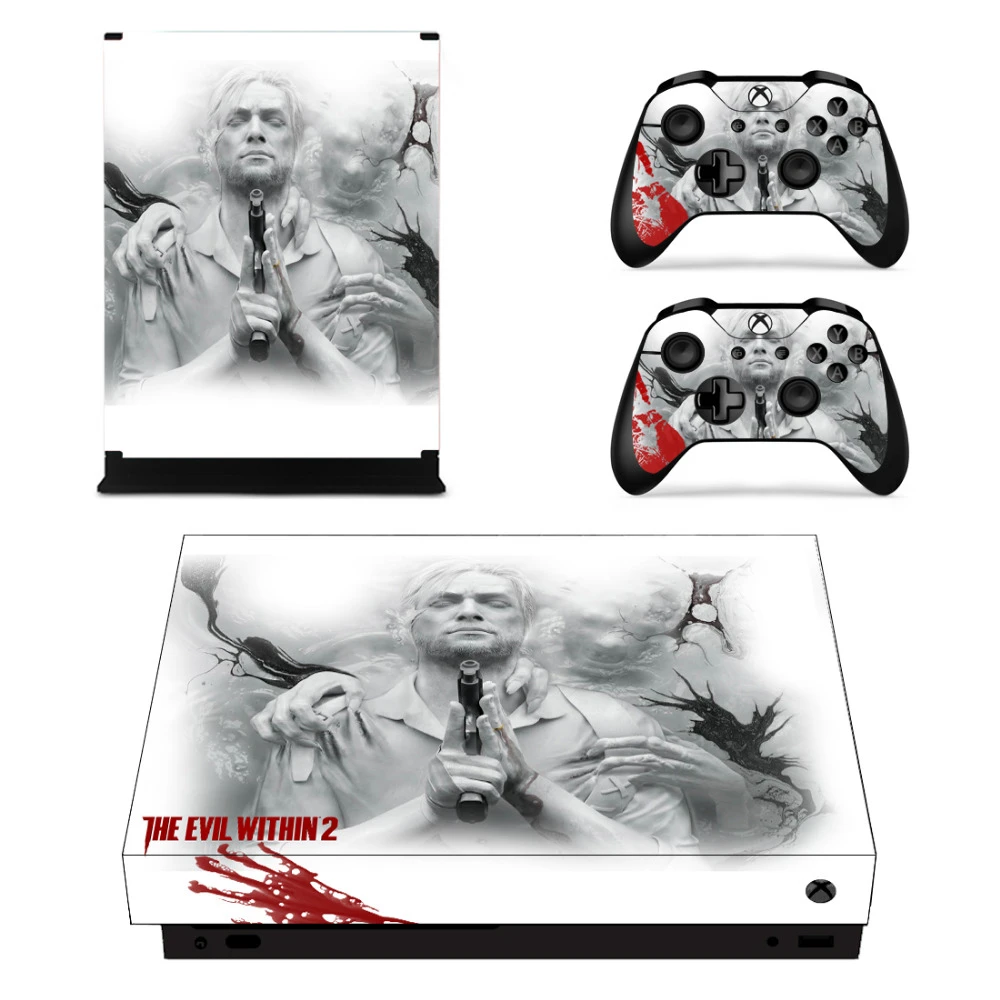 The Evil Within 2 Skin Sticker Decal For Microsoft Xbox One X Console And  Controller Skin Stickers For Xbox One X Skin Vinyl - Stickers - AliExpress