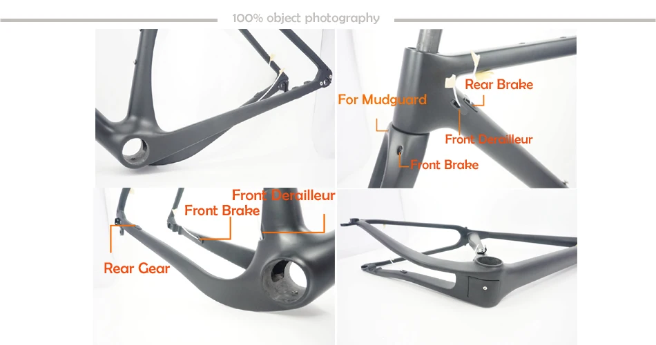 Новейшая карбоновая гравийная велосипедная рама DI2 совместимая с гравием рама полностью из углеродного волокна гравийная велосипедная Рама через ось changa