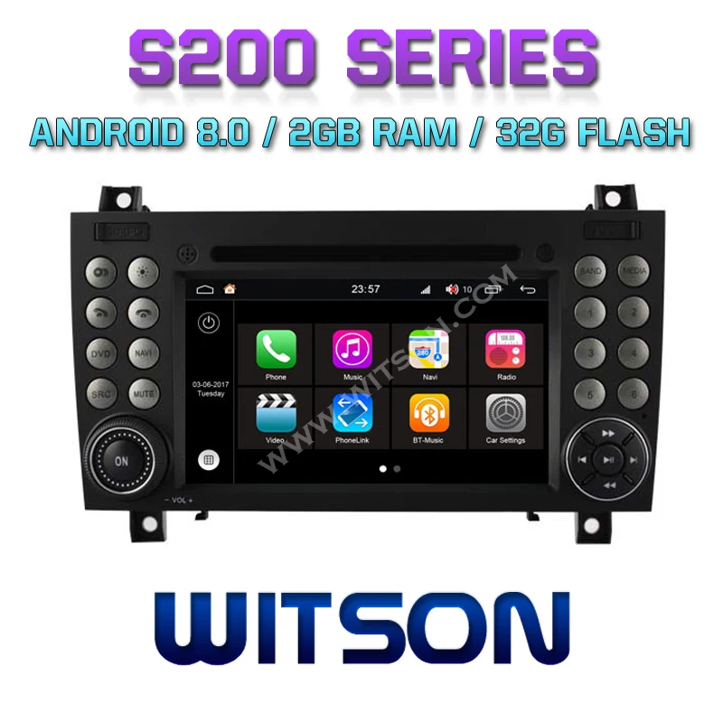 

WITSON S200 Android 8.0 Octa Core(eight core) Navigation Player Car Radio For MERCEDES-BENZ R171 W171 SLK Built in Car Play