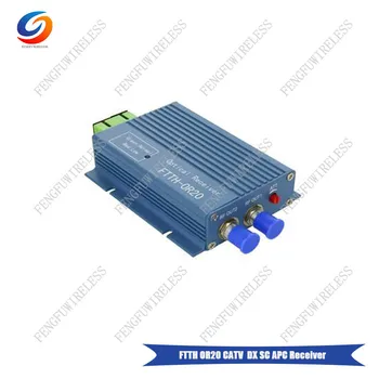 

2pcs Output 2 port and input 2 port CATV Optical Receiver 2patchcord ( SC/APC to SC/APC, SC/UPC to SC/UPC )to Romania