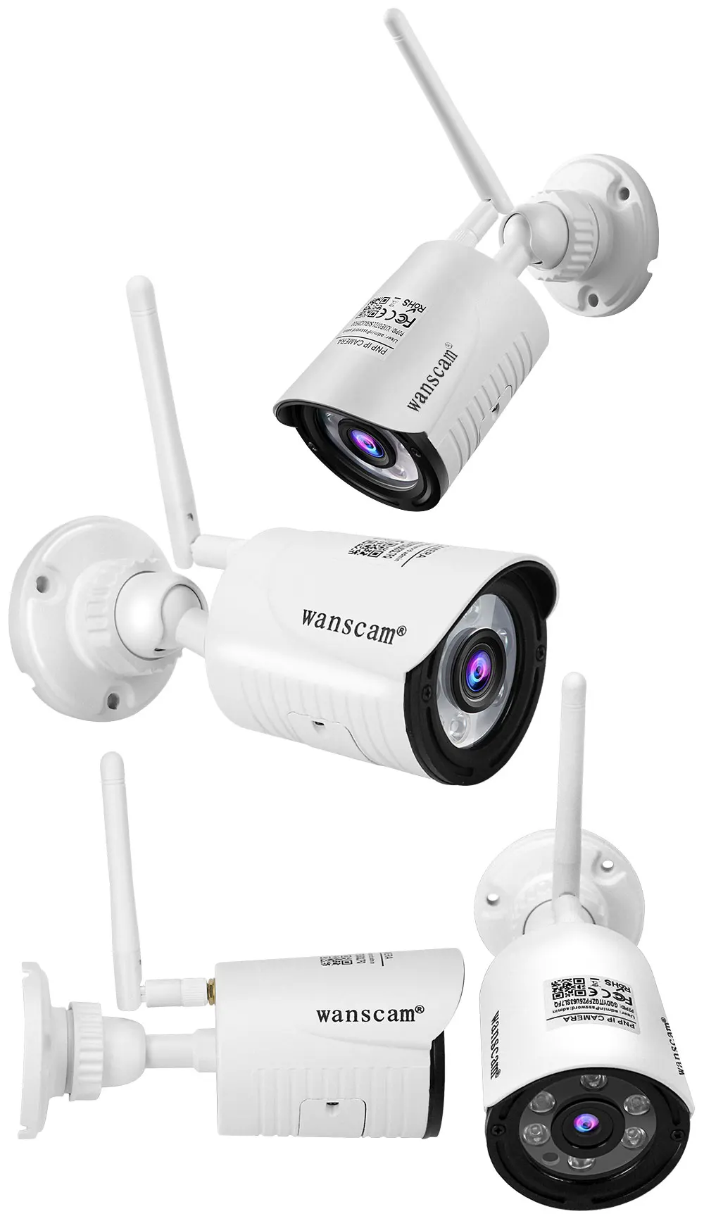 Wanscam HD 1080P IP камера Wifi Беспроводная CCTV Secuirty камера наблюдения 2MP 4X Zoom сетевая видеокамера Водонепроницаемая уличная