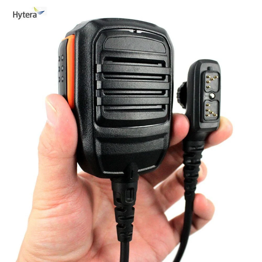 

SM18N2 PTT Speaker Micophone handfree Waterprppf With Emergency Key for Walkie HYT Hytera PD700 PD700G PD780 PD780G Series Mic