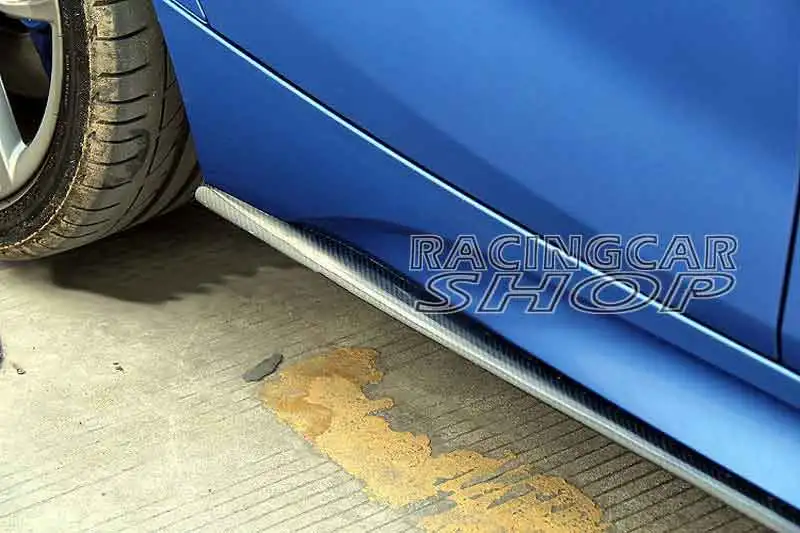 Производительность Реальные углеродного волокна боковые юбки расширения 1 пара для BMW F20 1-серия M135 4 двери 2012UP B199