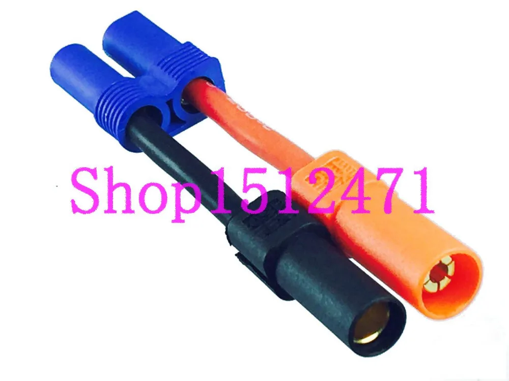 1pce EC5 Female to XT150 bullet Male Adapter 10AWG 5 см провод для Turnigy Zippy | Обустройство дома