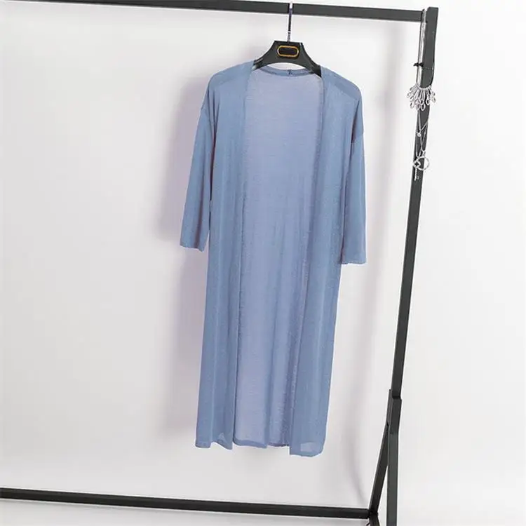 Korobov/Новые летние однотонные винтажные женские кардиганы Boho в пляжном стиле, Свитера для отдыха, тонкие, оверсайз, Sueter Mujer 78451