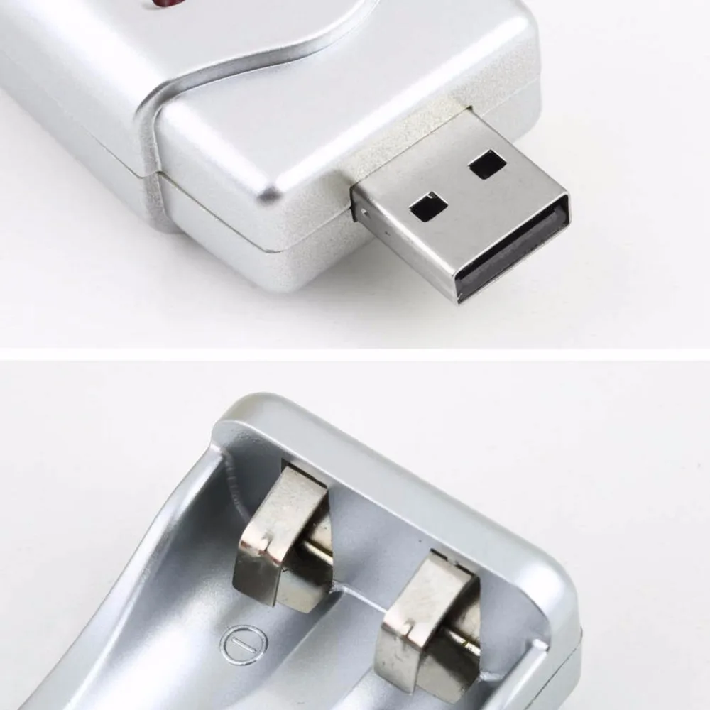 Портативное зарядное устройство с USB для никель-металл-гидридных аккумуляторов аа ААА 2A 3A удобный перезаряжаемый зарядки аккумуляторные устройства