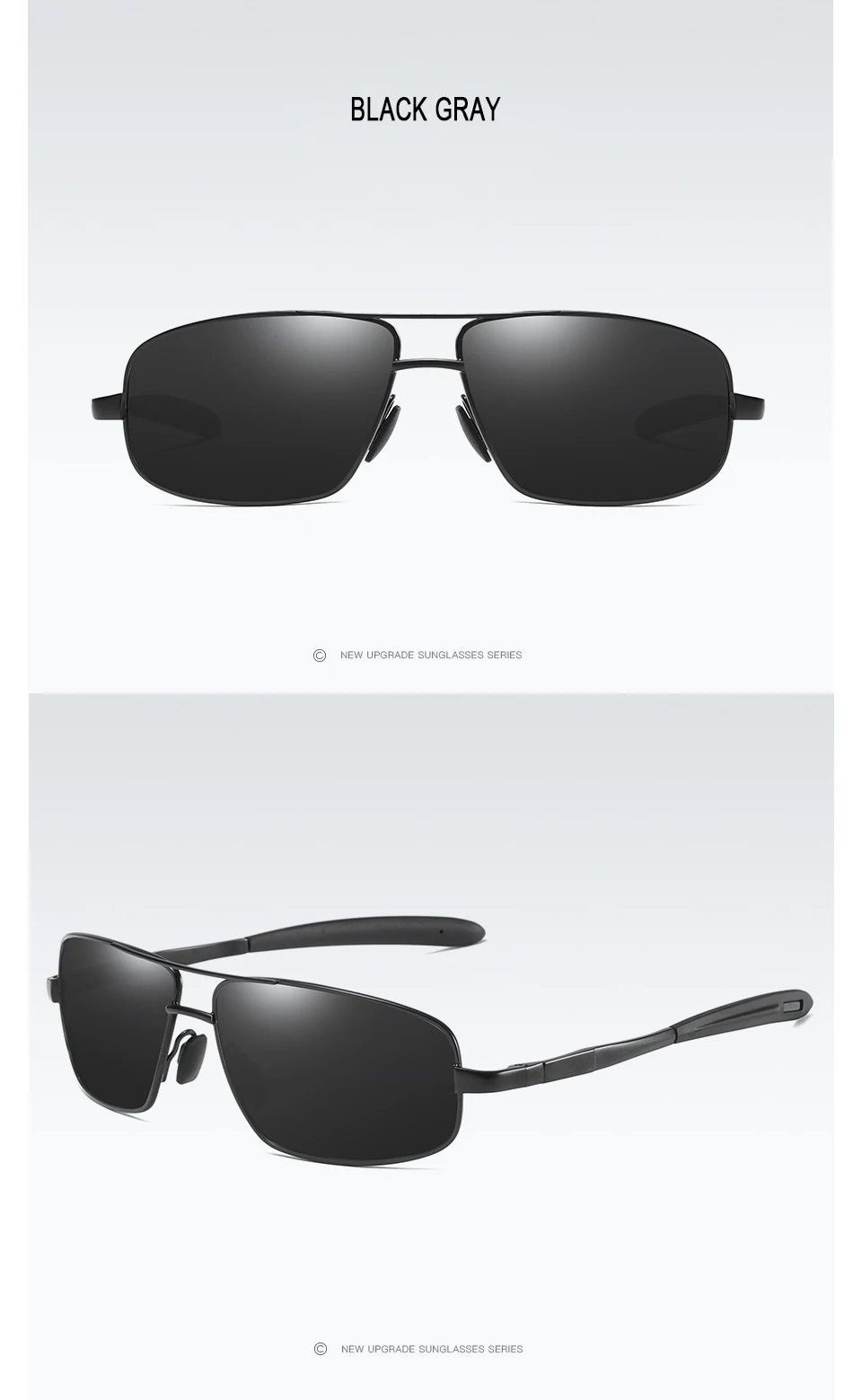 ELITERA, фирменный дизайн, поляризационные солнцезащитные очки для мужчин, тонкая квадратная оправа из сплава, мужские солнцезащитные очки для вождения, очки для путешествий
