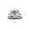 AIYIMA 2Pcs 40MM Mini Audio Portable Speakers 16 Core 4 Ohm 5W Full Range Speaker Rubber Side NdFeB Magnetic Speaker 4