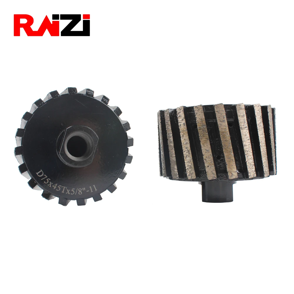 Raizi 2, 3 inch Coarse Zero Tolerance Diamond Drum Whee, Segment Angle Grinder Grinding Drum Wheel For Granit Marble Stone Raizi 2, 3 inch Coarse Zero Tolerance Diamond Drum Whee, Segment Angle Grinder Grinding Drum Wheel For Granit Marble Stone