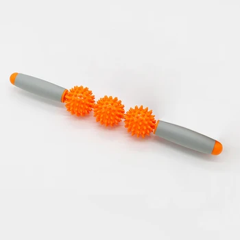 

Yoga Exercise Roller Stick Eliminate Fat Lose Weight Muscle Leg Body Back Muscle Massager Tool ZJ55