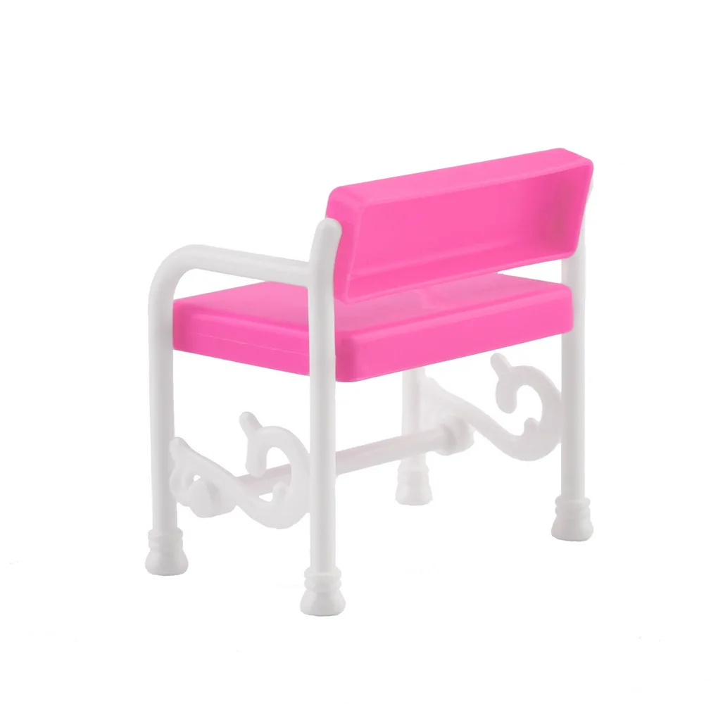 Detachable Kid Doll Dressing Table Chair Set Barbies Dolls Bedroom Decoration Chairs Home Children Furniture Accessories Detachable Kid Doll Dressing Table Chair Set Barbies Dolls Bedroom Decoration Chairs Home Children Furniture Accessories