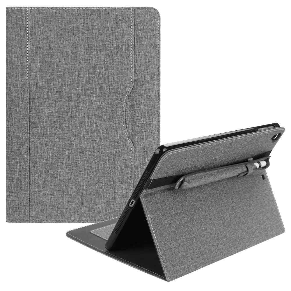 

Canvas Leather Case For iPad 9.7 2017 2018 iPad Air 2 6 iPad Pro 9.7 Smart Case Cover Stand Canvas Cover Case For iPad Air 2