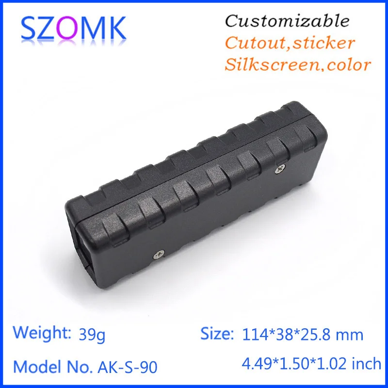 plastic enclosure for electronics control box szomk diy enclosure junction box plastic housing small abs instrument enclosure distribution box black plastic box enclosure electronics case  (10).jpg
