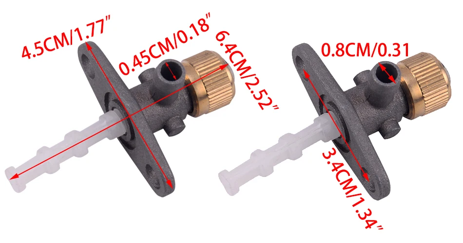 CITALL мотоцикл газ топливный винт кран бак клапан переключатель спускного крана с уплотнением аксессуары