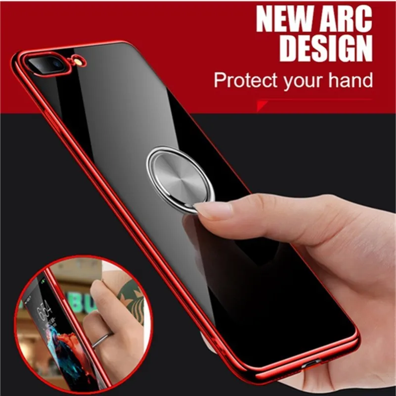 Finger Ring Mobile Phone Smartphone Stand Holder For iPhone X 8 7 6 6S Plus 5S Smart Phone IPAD MP3 Car Mount Stand For Samsung