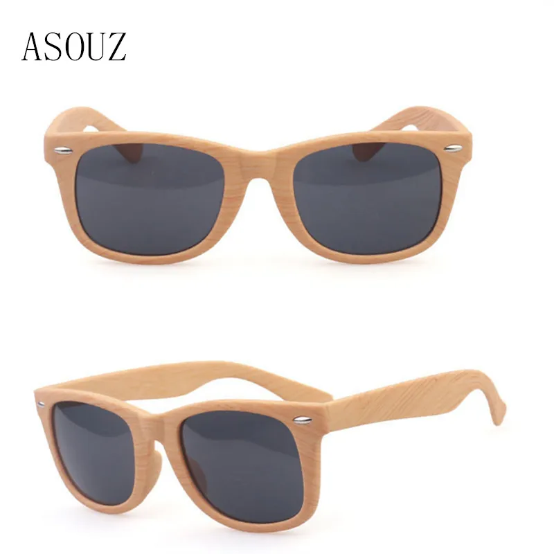 

2019 new retro wood grain ladies sunglasses fashion leopard men's glasses 100% UV400 reflective UV square driving goggles
