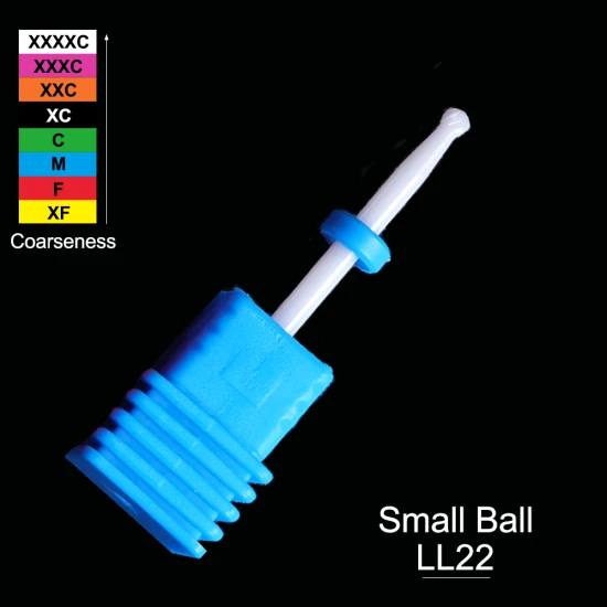 28 типов керамических сверл для ногтей электрические фрезерные кусачки для кутикулы Маникюр Педикюр Электрический станок аксессуары инструменты TRLL01-28 - Цвет: LL22