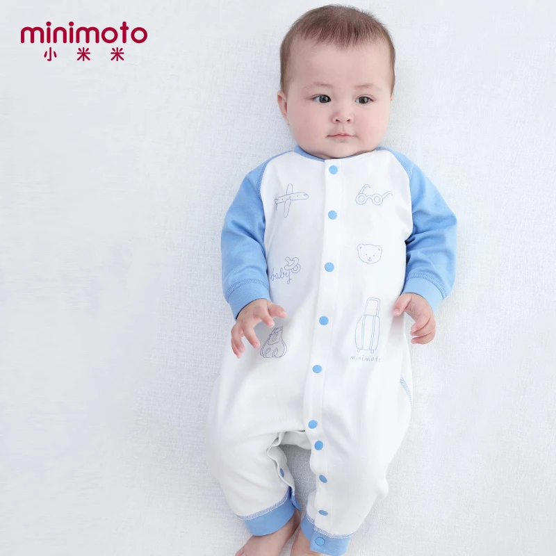 

Baby Boys Girls Romper Jumpsuits Long Sleeve Newborn O-neck Infant Cotton Clothing Toddler Unisex Onesies Kids Spring Autumn