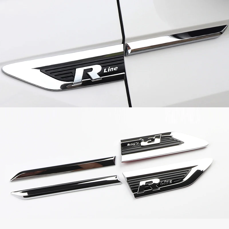 

car stickers for Volkswagen Tiguan MK2 car stickers Car accessories Fender 2017-2018 Car door sticker tiguan 2019