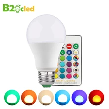 E27 GU10 RGB Bulb Lamp AC85-265V 5W RGBW RGBWW CRI80+ LED Spot Light Dimmable Magic RGB Bulb with IR Remote Control 16 Colors E27 GU10 RGB Bulb Lamp AC85-265V 5W RGBW RGBWW CRI80+ LED Spot Light Dimmable Magic RGB Bulb with IR Remote Control 16 Colors