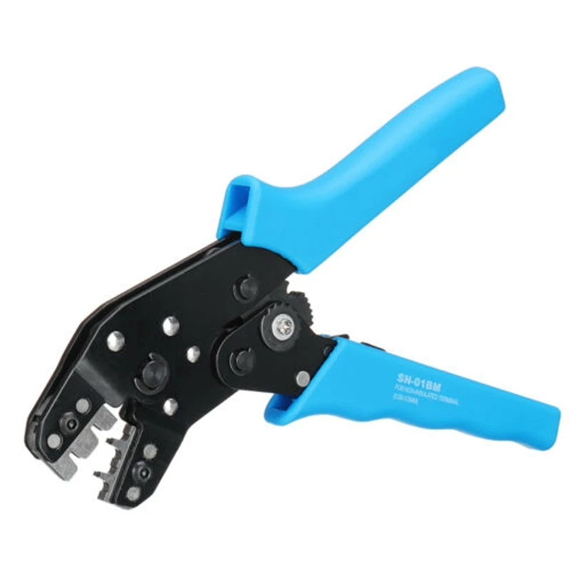 SN-01BM XH2.54 SM macho Pinza de resorte de herramienta que prensa alicates AWG28-20 con 520 piezas Dupont 2,54mm terminal de pi - Цвет: SN-01BM