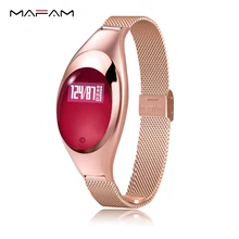 Smart Wristband Z18 Women Bluetooth Bracelet Blood Pressure Oxygen Heart Rate Monitor Pedometer Fitness Tracker For Android iOS