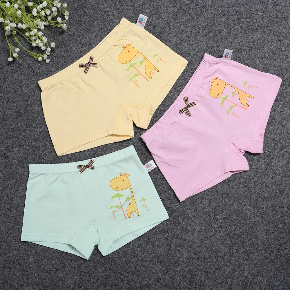 Girls Underwear One Piece Cotton Children Underpants Briefs Kids Underwear Female Mixed Color Short Pantie Costume For Kids1