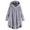Chaqueta de otoño e invierno para mujer, abrigo peludo de talla grande 5XL, chaqueta mullida cálida, abrigo, suéter prendas de vestir femeninas C65, novedad de 2022 ► Foto 1/6