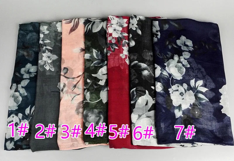 

120pcs/lot Women's new fashion big flower petal long scarf shawl pashmina/petal scarves