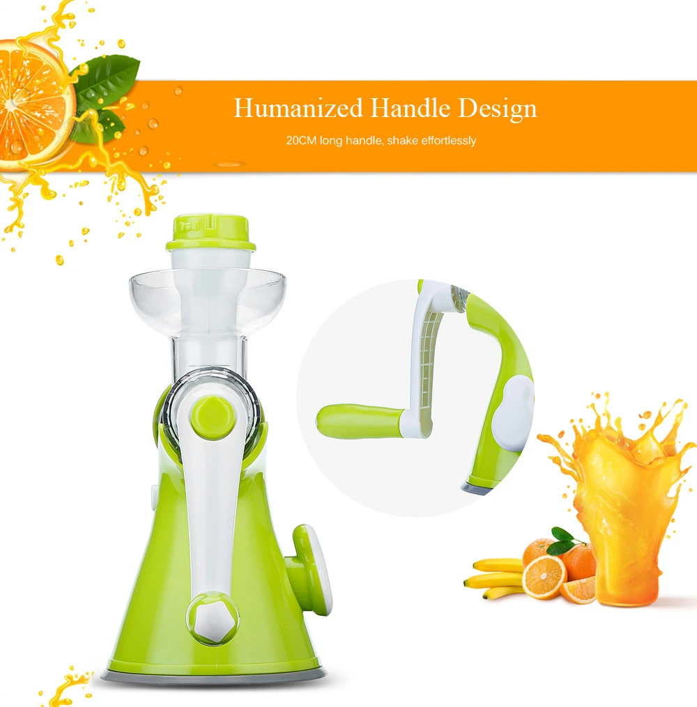  Portable Blender Manual Fruit Vegetables Citrus Juicer Handheld Maker Juice Squezers Lemon Orange G - 33012041245