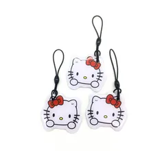 13,56 МГц UID; запасной MF 1K S50 NFC Брелок для ключей Токен метка мультфильм NFC 5 шт