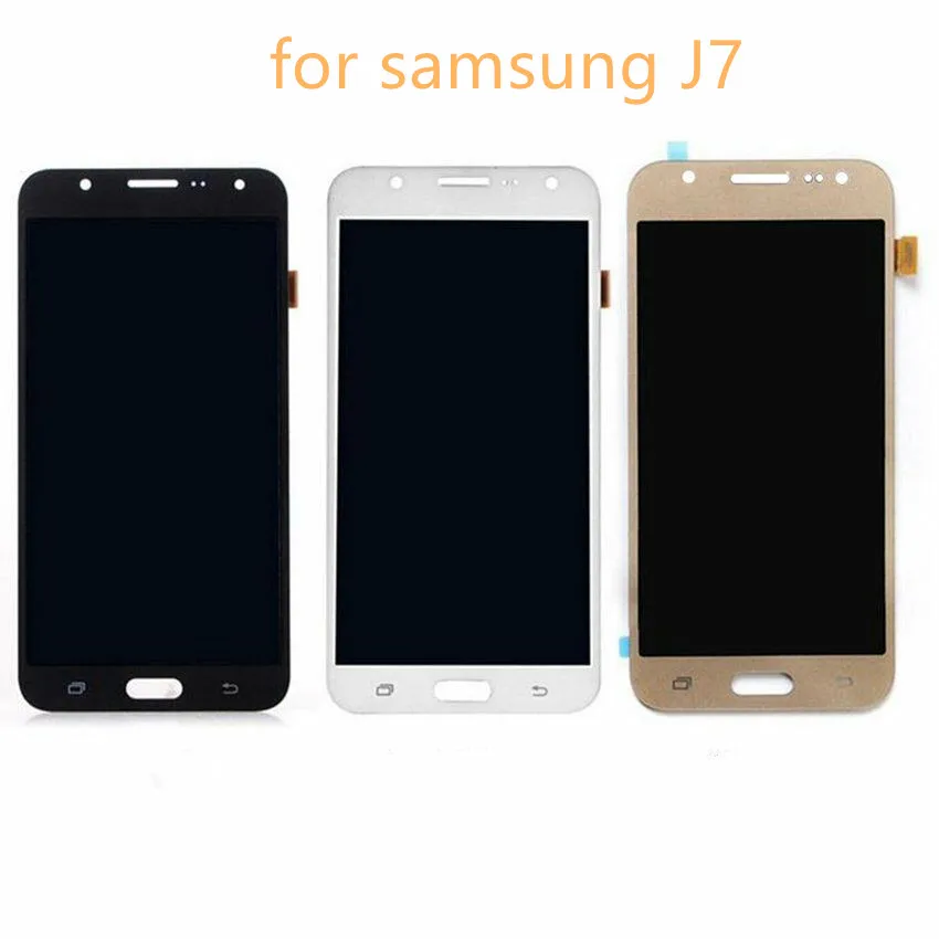 Для samsung J7 ЖК-дисплей Сенсорный экран планшета Полный Ассамблея Repalcement для 2015 J700