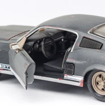 Модель автомобиля в античном стиле 1:24 из литая олова для Ford mustang 1967 GT спортивный