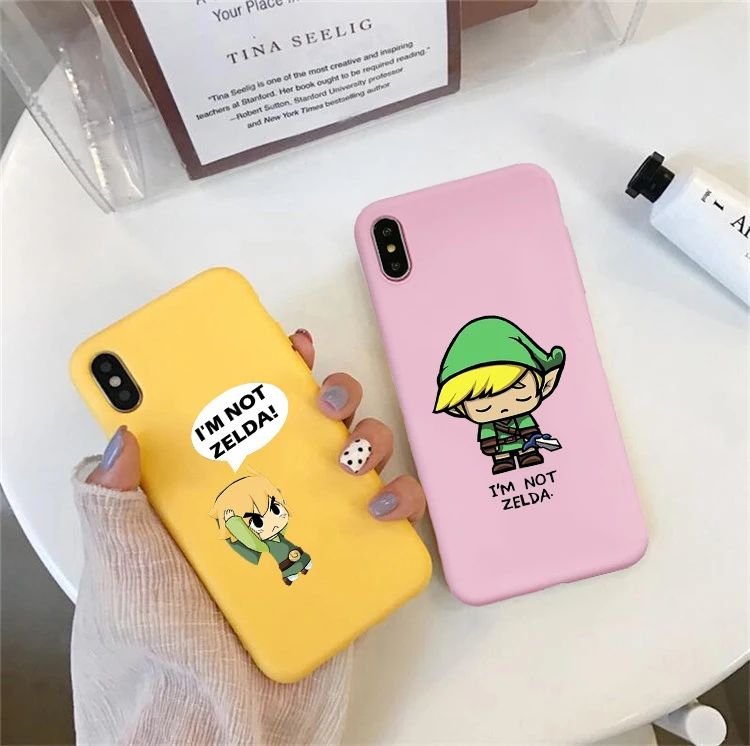 

I'm Not Zelda Soft Silicone phone case For huawei p30 pro p30 lite p20 pro p10 mate 20 p10 lite honor 9 lite honor 10 lite