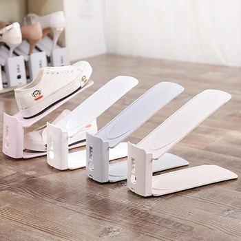 

Washable double shoe rack shoe organizer Stand Shelf Living Room Organizers Convenient Shoebox Shoemaker Storage Space Saver