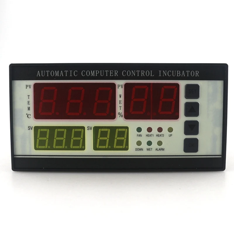 

220V Intelligent Digital Automatic Sensor Probe XM-18 Temperature and Humidity Controller Thermostat for Egg Incubator