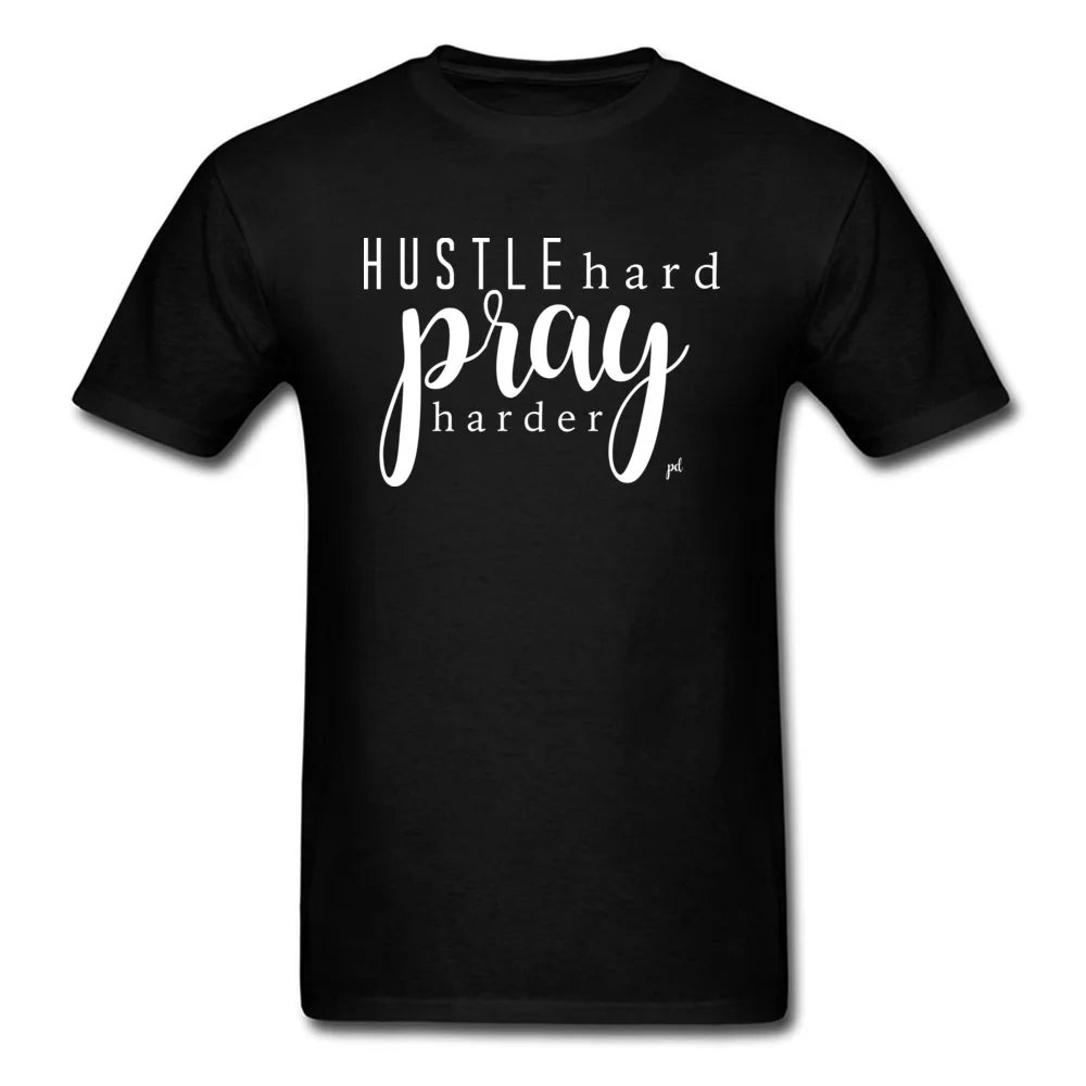 HUSTLE HARD PRAY HARDER Unisex_black