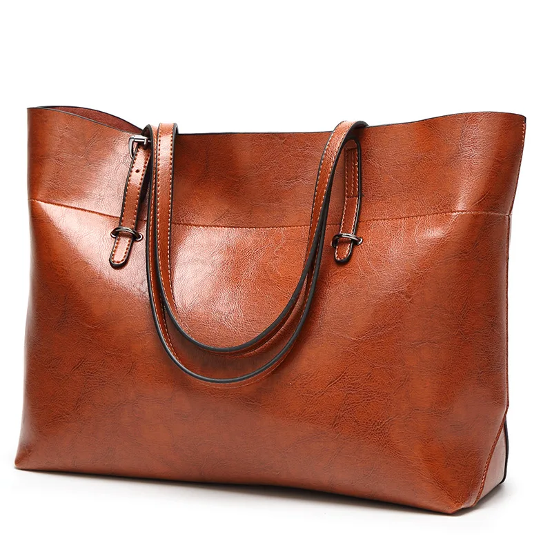 Роскошные Брендовые женские кожаные сумки, Большая вместительная сумка-тоут, женские сумки на плечо для женщин, дизайнерская сумка bolsa feminina WBS546