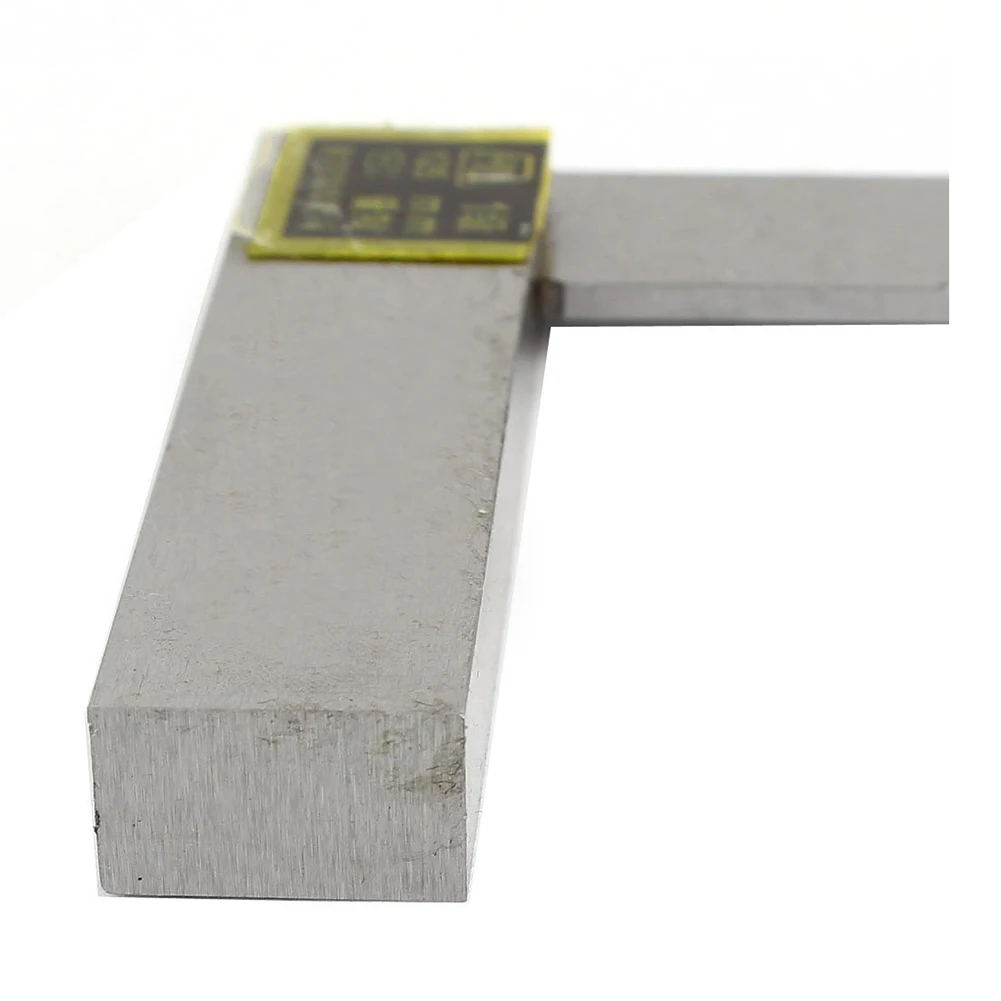 

125mm x 80mm Metal L Shaped 90 Degree Angle Try Square Ruler