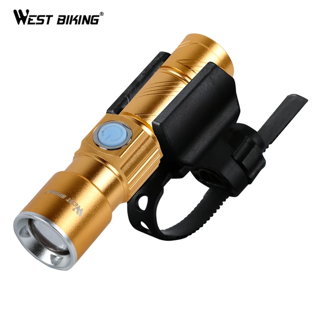 Best Price WEST BIKING Bicycle Light Zoom Ultra-Bright Waterproof LED Flsahlight 3 Modes USB Rechargable Safety Cycling MTB Bike Light Best Price WEST BIKING Bicycle Light Zoom Ultra-Bright Waterproof LED Flsahlight 3 Modes USB Rechargable Safety Cycling MTB Bike Light