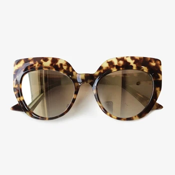 

2019 Women Cat Eye Sunglasses Luxury Brand Designer Black Big Frame Shades New Oversize Outdoor Fashion Shades UV 400