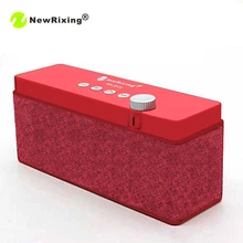 NewRixing NR-2015 fm portable bluetooth speaker wireless loud MP3 Player Support Handsfree Calls TF Card USB AUX-in Speaker