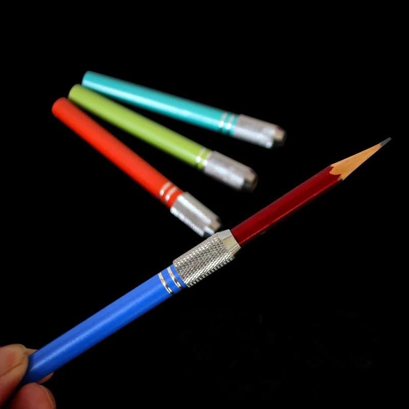 2pcs/lot Pencil Extender Lengthener Pencil Holder Pencil Extension