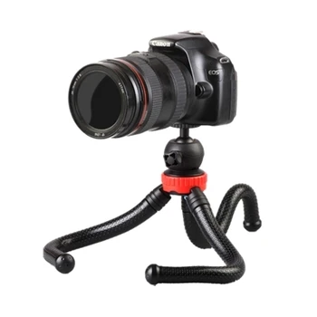 

Travel Outdoor Mini Bracket Stand With Phone Clip Octopus Ballhead Tripod Ballhead For Digital DSLR Camera Smartphone GoPro