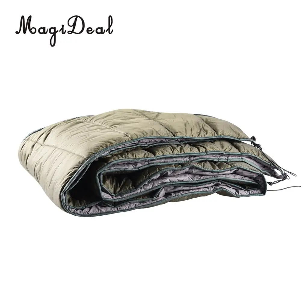 MagiDeal Outdoor Full Length Hammock Underquilt Ultralight Winter Under Quilt Blanket for Camping Hiking Backyard Accessories