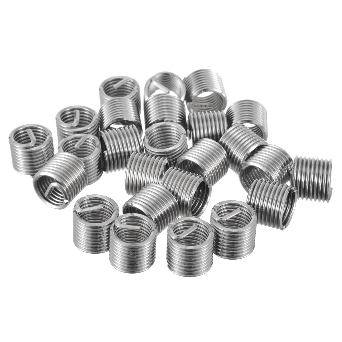 Mayitr 15pcs Thread Tap Repair Cutter Tool Kit M9*1.25*13.5mm Helicoil Compatible for Auto Repairing Tools Thread tap Drill bit