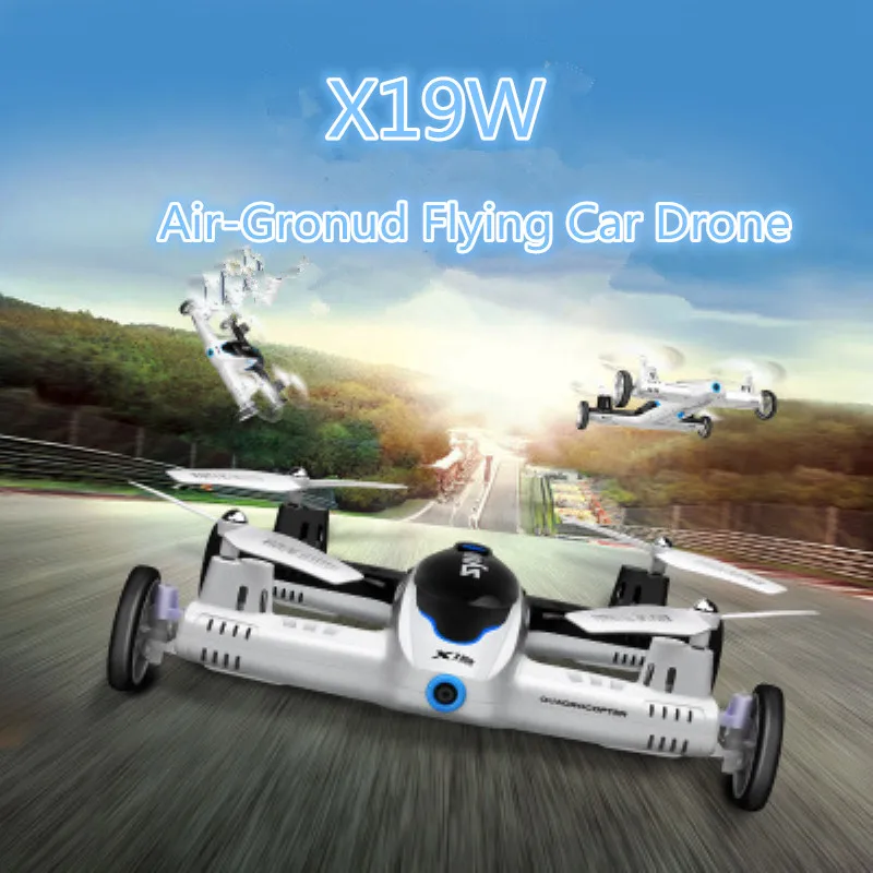 

2.4G 4CH 6-Axis Gyro RC Quadcopter Air-Gronud Flying Car with 360 Degree Flip FPV real-time transmission Function Drone toy gift